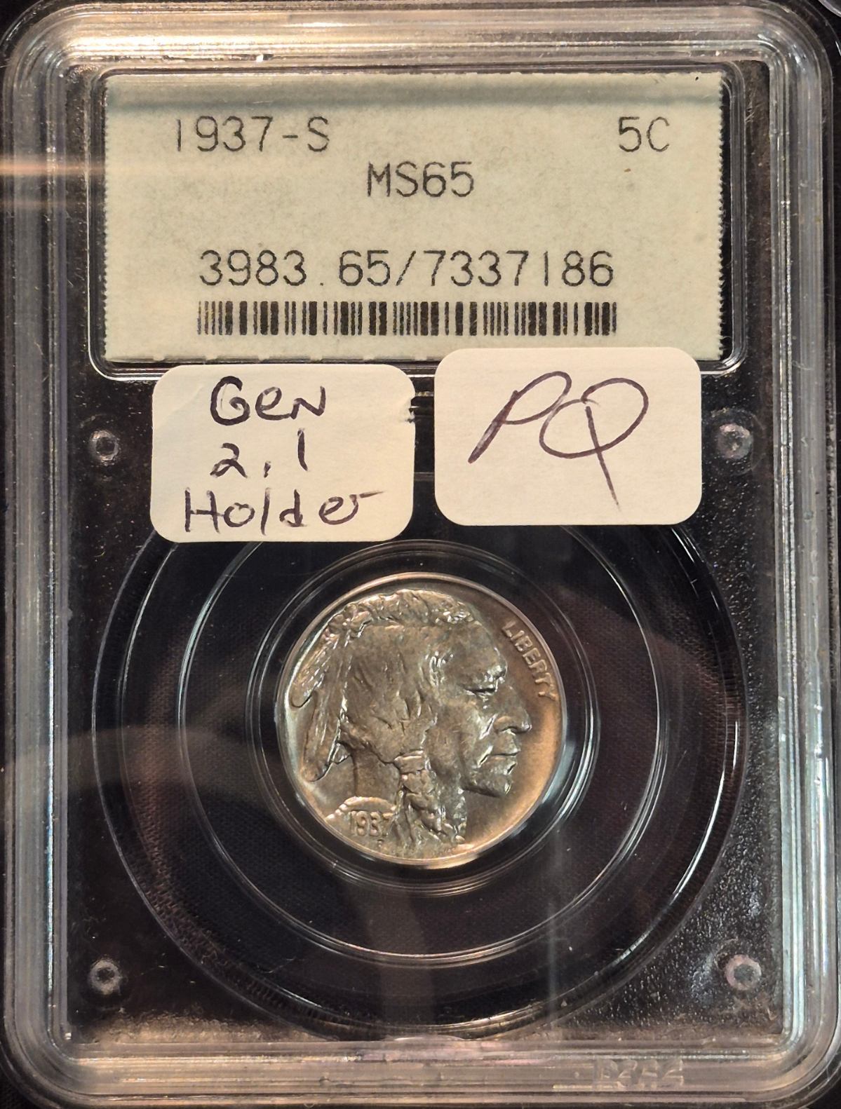 1878-CC-$1-Morgan-Dollar-#3---Not-In-A-Fake-TPG-Holder!